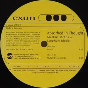 Markus Mehta & Stephan Riedel - Absorbed In Thought